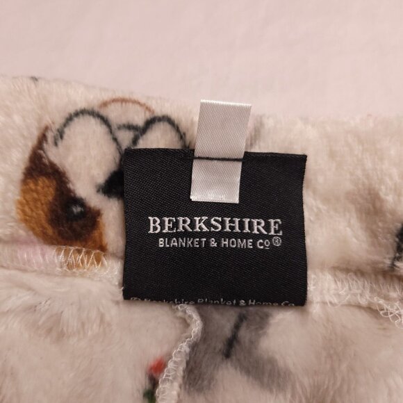 Lounge Pants Womens Christmas Dogs Large Fleece Doggie Drawings by Berkshire - Picture 6 of 7